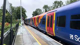 458502  458529 Depart Leatherhead for Guildford 250724 [upl. by Klenk]