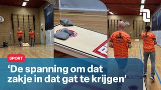 Limburger doet gooi naar wereldtitel cornhole  L1 Nieuws [upl. by Coumas]