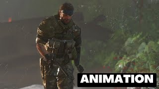 Metal Gear Solid Delta Snake Eater Animation [upl. by Napra292]