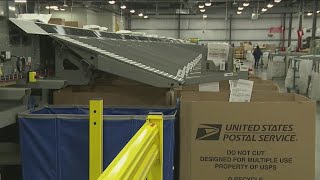 US Postal Service prepares for holiday rush [upl. by Iramat879]