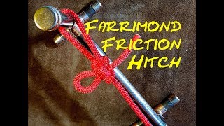 Farrimond Friction Hitch Great Bushcraft Knot For a Ridge Line Tensioner Washing Line Tension Knot [upl. by Aneerak813]