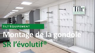 Comment monter une gondole fond grille SR lévolutif®   TiltÉquipement [upl. by Ramed]