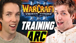 Grubby COACHES SODAPOPPIN  the Training Arc Begins  WC3 [upl. by Aynwad]