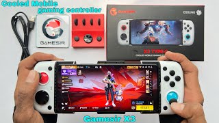 Gamesir x3 cooled mobile gaming controller unboxing and gaming [upl. by Ivo]