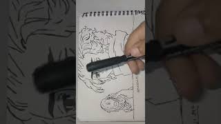 How to Draw Sano Manjiro Mikey from Tokyo Revengers shorts [upl. by Eelame]