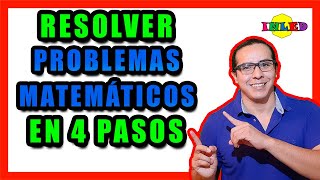 RESOLVER problemas matemáticos EN 4 PASOS ➕➖✖➗ [upl. by Neliac]