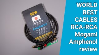 World Best Cables Review  RCARCA Mogami  Amphenol [upl. by Ongun]