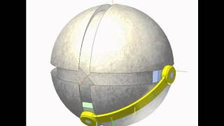 Study of ellipse mechanism on a sphere 1 [upl. by Liatrice]