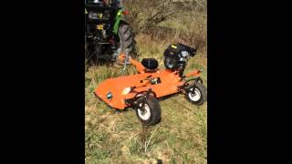 MDL POWERUP  ATV150 Towable Flail Mower [upl. by Levitt]