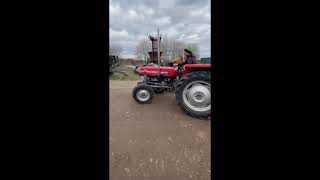 Fitted a straight pipe to my Massey Ferguson 135 [upl. by Reyotal810]