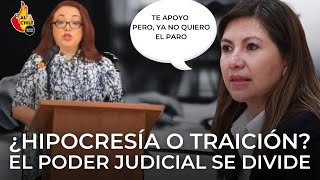 ¿Hipocresía o traición El Poder Judicial se divide [upl. by Rettig]