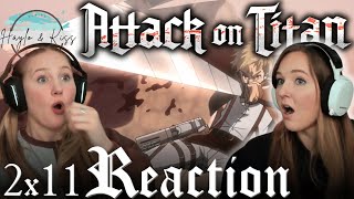 CHARGE 💪  ATTACK ON TITAN  Reaction 2X11 [upl. by Perzan199]