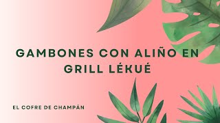 Gambones con aliño en Grill Lekue [upl. by Bhatt]