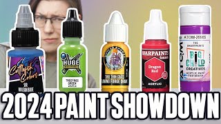 ULTIMATE Miniature Paint Showdown Testing Every New Paint Part 1 [upl. by Hoes133]