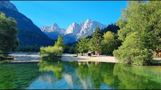 Jezero JasnaLake Jasna 830 m  Kranjska Gora [upl. by Gower]