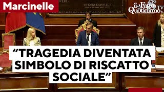 Marcinelle il ricordo in Senato nel 68esimo anniversario quotTragedia simbolo di riscatto socialequot [upl. by Niraa359]