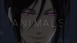 Animals  Kuroshitsuji Black ButlerAMV [upl. by Jeuz]