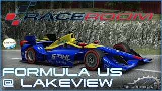 RaceRoom Experience R3E Formula US  Lakeview Crawling LP [upl. by Sabir]