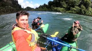 Rafting RioBiobio aventuraenkayak rafting kayakdetravesia altobiobiokayak cataraft nrs [upl. by Nedgo]