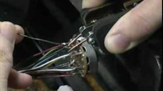 Resistance soldering multiple wires to the solder terminals of a multitap switch assembly [upl. by Akilaz]