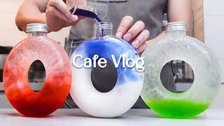 💯행복한 주말을 보낼 준비 되셨나요⛅1 hoursCafe VlogASMRTasty Coffee183 [upl. by Candless]