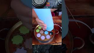 Khanom krok singapore Thailand Street food shorts streetfood viralvideo cooking thailand [upl. by Papst]