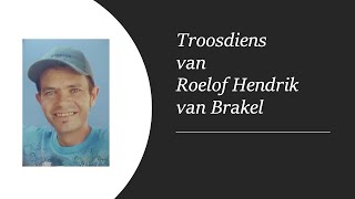 Troosdiens Roelof Hendrik van Brakel [upl. by Hirza]