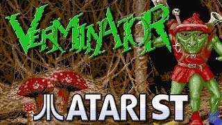 Verminator  Quick Look  Atari ST [upl. by Rennug]