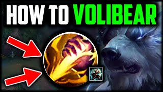 How to Volibear Jungle Best BuildRunes  Volibear Jungle Guide Season 14 League of Legends [upl. by Auka130]