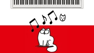 Simons Cat Piano Theme [upl. by Bendix]