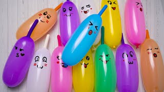 Colorful Balloons ASMR EXCITING Video for Stress Relief Making Slime With Funny Balloons Video 340 [upl. by Aniweta989]