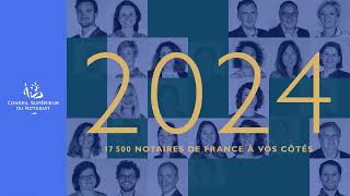 Vœux du Conseil supérieur du notariat pour 2024 [upl. by Blainey227]