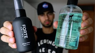 The BEST Sea Salt Spray For Men Pete amp Pedro vs Forte Series [upl. by Eltsirc]