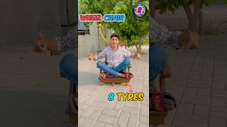 How Many tyres to make a Wheelchair🤔🦼 youtubeshorts [upl. by Sirovaj594]