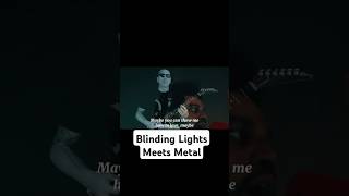 Blinding Lights Meets Metal cover theweeknd blindinglights guitar metal [upl. by Ralston516]