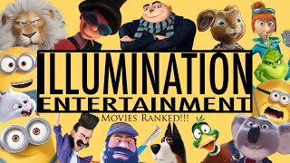 All Illumination Movies Ranked From Worst To Best [upl. by Ecnatsnoc]