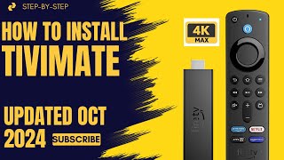 How To Install TiviMate On Your Firestick amp Android  UPDATED OCT 2024 VERSION [upl. by Cynthla]