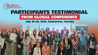 Conference Testimonial From Participants  International Conference in Canada  Vancouver July 2024 [upl. by Assenad869]