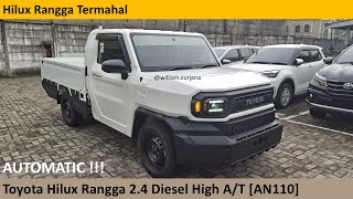 Toyota Hilux Rangga Pick Up High 24 Diesel AT AN110 review  Indonesia [upl. by Redvers222]