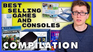 The Best Selling Games and Consoles of All Time  Scott The Woz Compilation [upl. by Irrep]