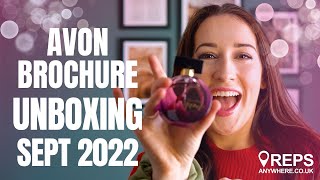 Avon September Brochure 2022 UK  Campaign 9 Cosmetics Unboxing [upl. by Dieter]