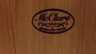 Butcher Block How To Make An End Grain Hickory Chopping Block by McClure Block [upl. by Ebanreb]