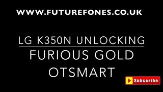 How to Unlock LG K8 K350N With Furious Gold OTSMART [upl. by Nashoma]