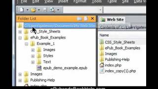 ePub Creation StepByStep with an HTML Editor [upl. by Redfield839]