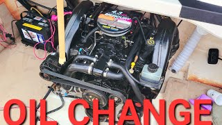 Do It Yourself Boat Oil Change  How to Change Your Boats Oil  Oil Change [upl. by Monetta]