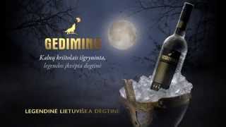 Gedimino vodka  Gedimino degtine [upl. by Morentz]