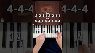 DOORS Chase Piano Tutorial shorts [upl. by Ailekat581]