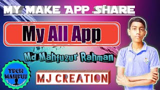 Own App AMBD ALL APP Application Review And ShareDeveloped By TECH MAHFUJ [upl. by Anilorac]