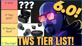 True Wireless Earbuds Tier List 60 Summer 2023 Edition [upl. by Egidius]