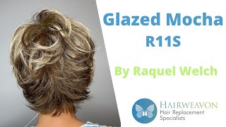 Glazed Mocha R11S by Raquel Welch  Wig Shown Boost  Short Synthetic Wig [upl. by Pederson]